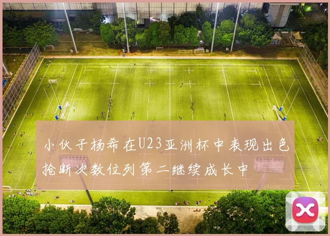 小伙子杨希在U23亚洲杯中表现出色抢断次数位列第二继续成长中