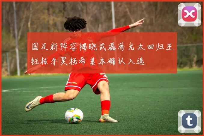国足新阵容揭晓武磊蒋光太回归王钰栋李昊杨希基本确认入选